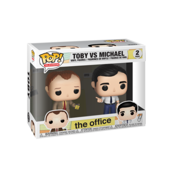Funko Pop! The Office: Toby vs Michael Scott 2-pack - filmspullen.nl