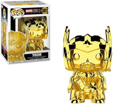 Funko Pop! Marvel Studios 10: Thor [Chrome] #381 - filmspullen.nl