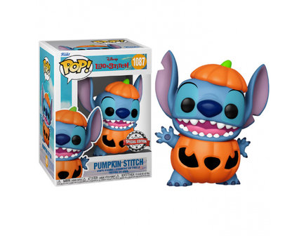 Funko Pop! Disney: Lilo &amp; Stitch- Pumpkin Stitch [Exclusive]