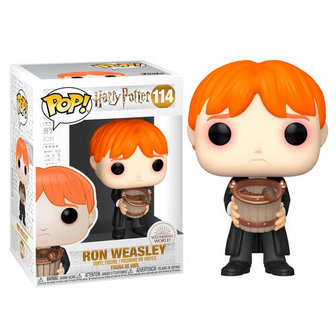 Funko Pop! Harry Potter: Ron Puking Slugs with Bucket - filmspullen.nl