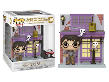 Funko Pop! Harry Potter: Harry with Eeylops Owl Emporium [Exclusive] - filmspullen.nl