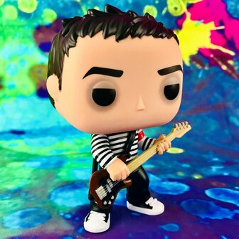 Funko Pop! Fall Out Boy: Pete Wentz in Striped Shirt #212 [Exclusive] - filmspullen.nl