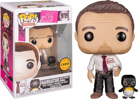 Funko Pop! Fight Club - Narrator with Power Animal [Chase] - filmspullen.nl