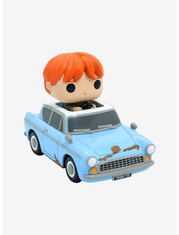 Funko Pop! Harry Potter - Ron Weasley in Flying Car [Deluxe Rides] - filmspullen.nl