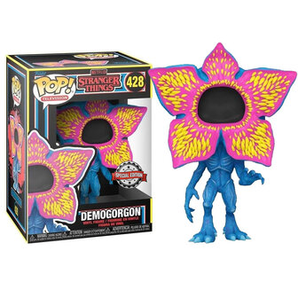 Funko Pop! Stranger Things - Open-Face Demogorgon #428 [Black Light] - Filmspullen.nl