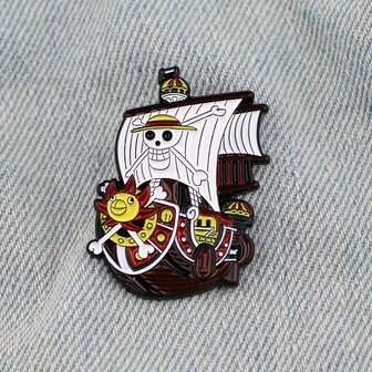 One Piece: Thousand Sunny schip pin - Filmspullen.nl