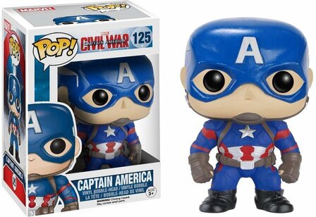 Funko Pop! Captain America: Civil War - Captain America - filmspullen.nl