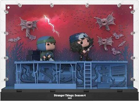 Funko Pop! Stranger Things - Dustin, Eddie and Demobats [Phase Three] - filmspullen.nl