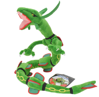 Pok&eacute;mon: Rayquaza plush knuffel - Filmspullen.nl