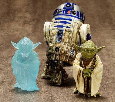  Star Wars Yoda &amp; R2-D2 Dagobah Pack - Filmspullen