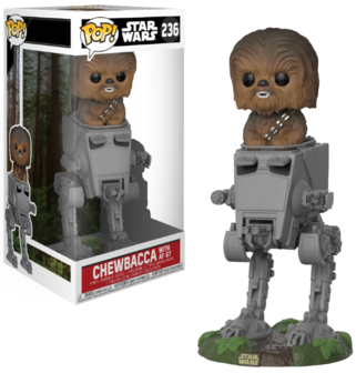 Funko Pop! Deluxe: Star Wars - Chewbacca with AT-ST - Filmspullen.nl