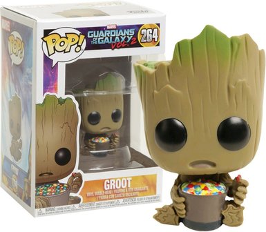 Funko Pop! Guardians of the Galaxy: Baby Groot with Candy Bowl - Filmspullen