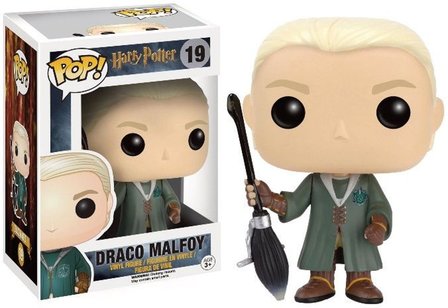 Funko Pop! Harry Potter: Draco Malfoy Quidditch [Exclusive] - Filmspullen.nl