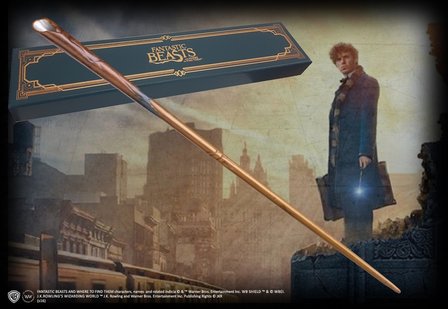 Fantastic Beasts - Newt Scamander toverstaf / toverstok - Filmspullen.nl