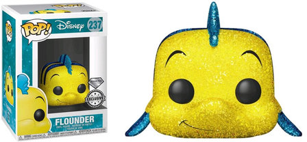 Funko Pop! Disney - The Little Mermaid: Flounder (Diamond Collection) - Filmspullen.nl