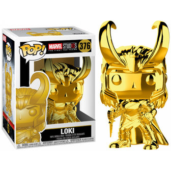Funko Pop! Marvel Studios 10: Loki (Chrome) - Filmspullen.nl