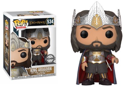 Funko Pop! Lord of the Rings: King Aragorn - Filmspullen.nl