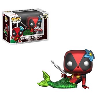 Funko Pop! Deadpool Playtime: Deadpool Mermaid [Metallic] [Exclusive] 