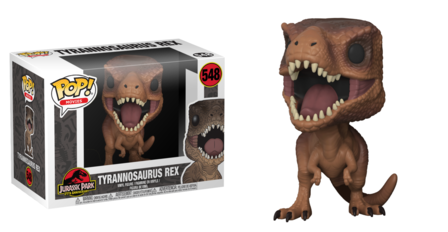 Tyrannosaurus Rex Funko Pop! uit Jurassic Park - filmspullen.nl