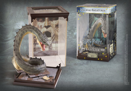 Basilisk diorama - Harry Potter Magical Creatures - Filmspullen.nl