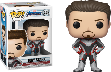 Tony Stark Funko Pop! uit Avengers Endgame - filmspullen.nl