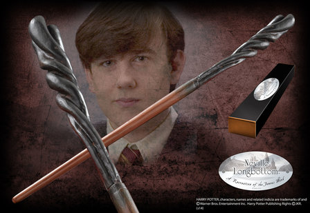 Neville Longbottom (Marcel Lubbermans) toverstaf [Character Wand] - filmspullen.nl