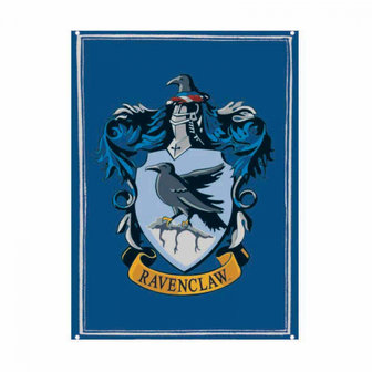 Ravenclaw tinnen bord A5 Harry Potter - filmspullen.nl