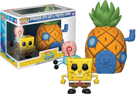 Funko Pop! Town: Spongebob with Pineapple - filmspullen.nl