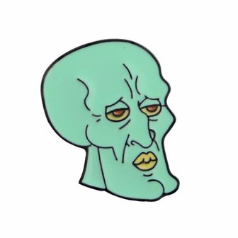 Spongebob pin - Handsome Squidward (Octo) - filmspullen.nl