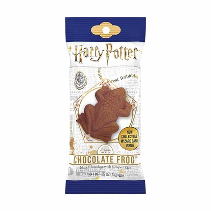 Chocolate frog met collectible card - Filmspullen