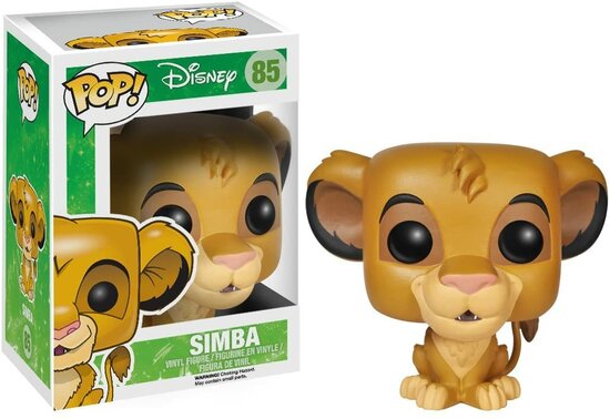 Funko Pop van Simba #85 uit The Lion King - Filmspullen.nl
