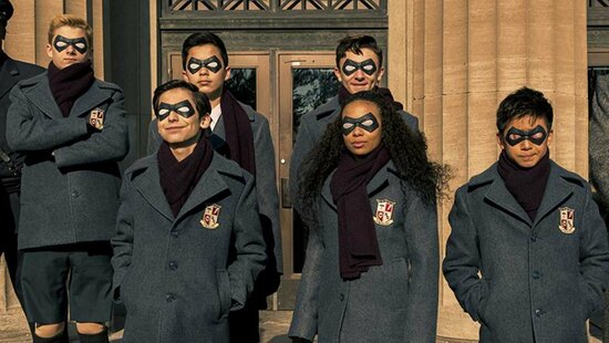 The Umbrella Academy opstrijkbare patch - Filmspullen.nl