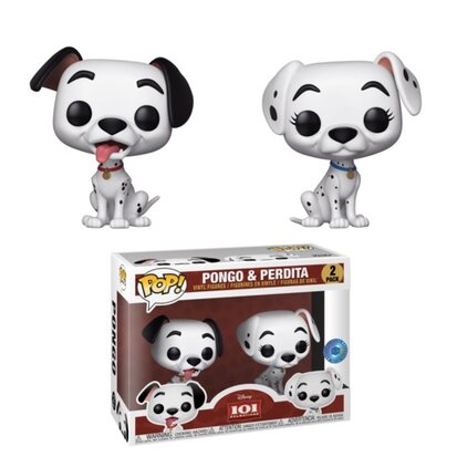 Funko Pop! 101 Dalmatians: Pongo and Perdita 2-pack - Filmspullen.nl