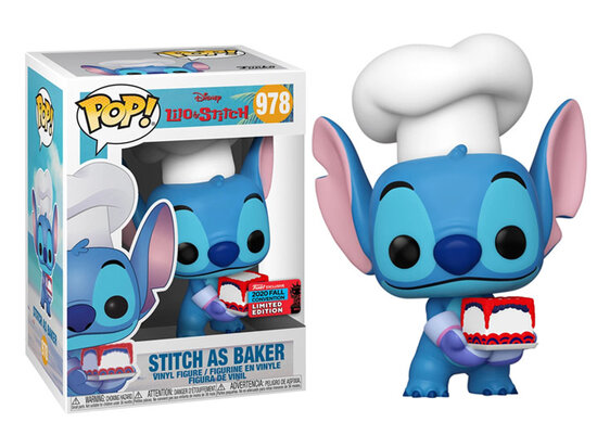 Funko Pop! Disney: Lilo & Stitch - Stitch as Baker [NYCC Exclusive] - filmspullen.nl