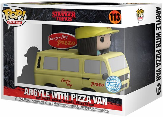 Funko Pop! Stranger Things: Argyle with Pizza Van [Exclusive] - Filmspullen.nl