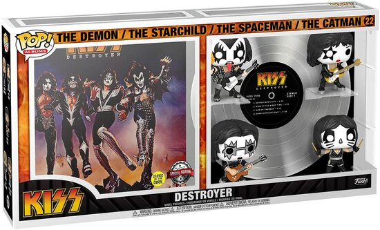 Funko Pop! Albums: KISS - Destroyer - Filmspullen.nl