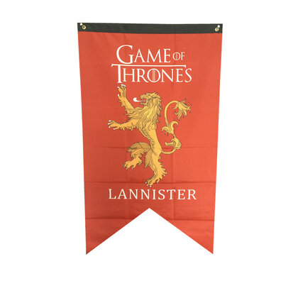 Game of Thrones vlag: Lannister