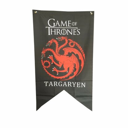 Game of Thrones vlag: Targaryen