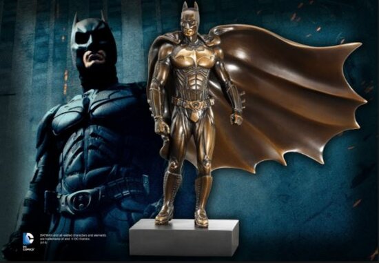 Batman bronzen beeld - filmspullen