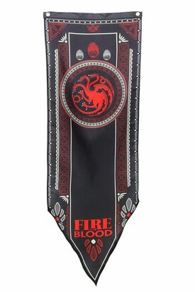 Game of Thrones: Targaryen vaandel / vlag - Filmspullen.nl