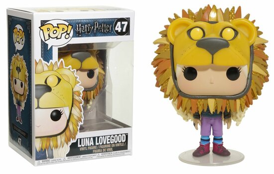 Funko Pop! van Luna Lovegood met Lion Hat - Filmspullen