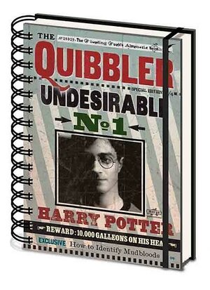 Harry Potter notitieboek A5 - The Quibbler 
