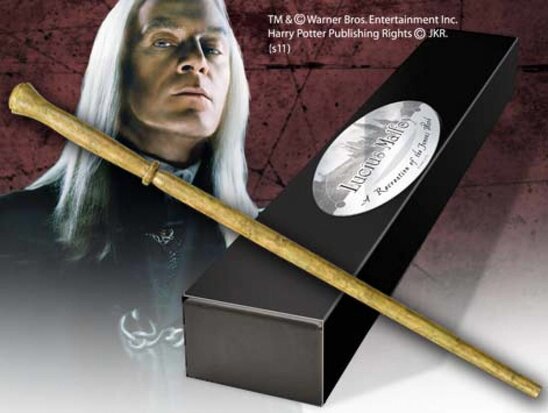 Lucius Malfidus (Malfoy) toverstok Character Wand - Filmspullen