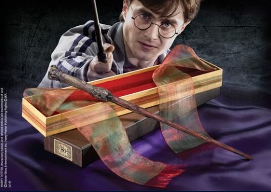 Absoluut laser voordelig Harry Potter toverstaf in Ollivander doos - Filmspullen