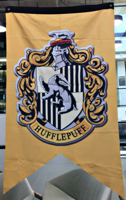 Harry Potter Hufflepuff vlag - Filmspullen