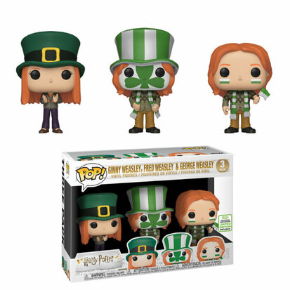 Funko Pop! Harry Potter: Fred, George & Ginny 3-pack [ECCC] - filmspullen.nl