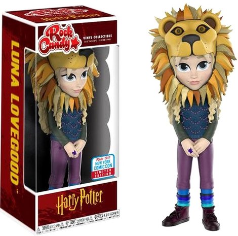 Funko Rock Candy: Luna Lovegood with Lion Head [NYCC Exclusive] - filmspullen.nl