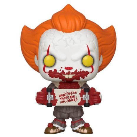 Funko Pop! IT Chapter 2: Pennywise with Skateboard - filmspullen.nl