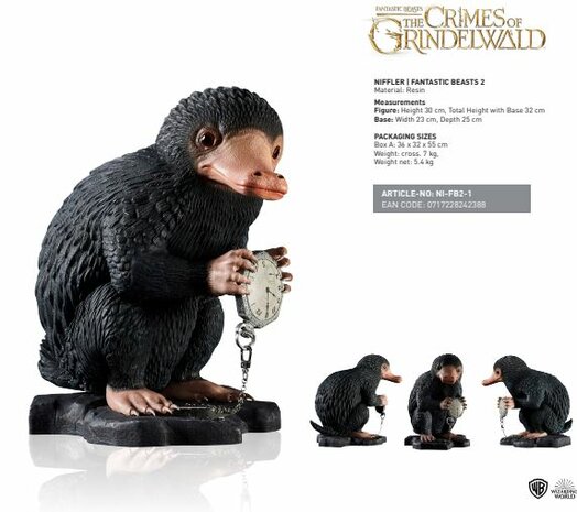 Fantastic Beasts: Lifesize Niffler replica [32cm]