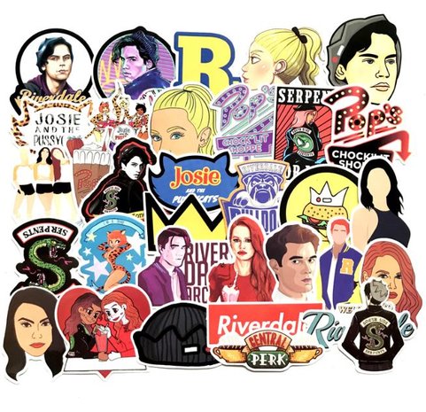 Riverdale stickerset S1/2 35 stuks - filmspullen.nl